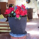Ver imagem 4 de Kit 2 Vaso Planta 30x30 Moderno Trapézio Polietileno BGPLASTICOS ROSA 022