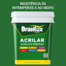 Tinta Cinza Coringa 18l Acrílico Fosco Prêmium - 5