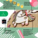 Ver imagem 2 de Relógio Unicórnio, Relógio de Parede, Decoração, Mdf, 30cm