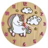 Relógio Unicórnio, Relógio de Parede, Decoração, Mdf, 30cm - 1