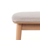 Ver imagem 7 de Banco Sapateira com Prateleira Ripada Liva 70 Cm X 36 Cm Tauari Bege