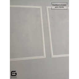 Moldura Boiserie Eva Autocolante Flexível Star 4cmx1cm 5mts - Marrom - 4