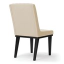 Ver imagem 2 de Cadeira Sala de Jantar Base Madeira Preto Kit 8 Sofia Suede D03 - D'Rossi Cor Bege