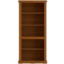 Ver imagem 2 de Estante Livreiro 2 Pts Aparador 2 Gav 100% Madeira Imperial Imbuia Fosco