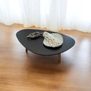 Ver imagem 1 de Mesa de Centro Orgânica Pés Palito em Madeira 90x52cm
