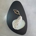 Ver imagem 3 de Mesa de Centro Orgânica Pés Palito em Madeira 90x52cm