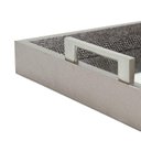 Ver imagem 4 de Bandeja Raja Mirror 48 Cm X 35 Cm - Home Style