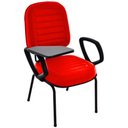 Ver imagem 1 de Cadeira Universitária Diretor Gomada Linha Blenda Vermelho