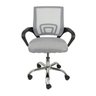 Cadeira Office Tok S/ Relax, Giratória e Encosto Tela Mesh - Cinza - 2