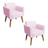 Kit 02 Poltronas Marisa Rosa Bebê - 1