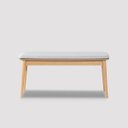 Ver imagem 3 de Banco Liva 100 Cm X 36 Cm Tauari Cinza