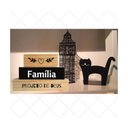 Ver imagem 4 de Objeto Decorativo Familia Projeto de Deus Madeira Pinus Amadeirado Shoppingnet para Sala e Estante