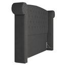 Ver imagem 4 de Cabeceira Cama Box Casal King 195cm Provença P02 Veludo Chumbo - Mpozenato