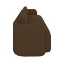 Ver imagem 6 de Sofá Living Sala de Estar Abel 240cm Bipartido Pés de Madeira Veludo Marrom G33 - Gran Belo