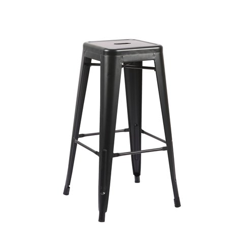 Kit 4 Peças Banqueta Iron Alta Várias Cores - Rivatti