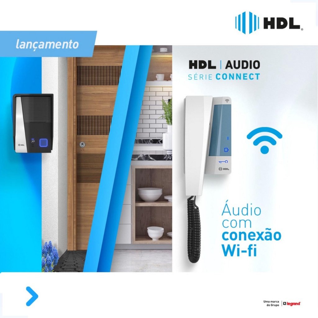 Interfone Audio Connect Wifi Aplicativo 2b - Hdl - 4