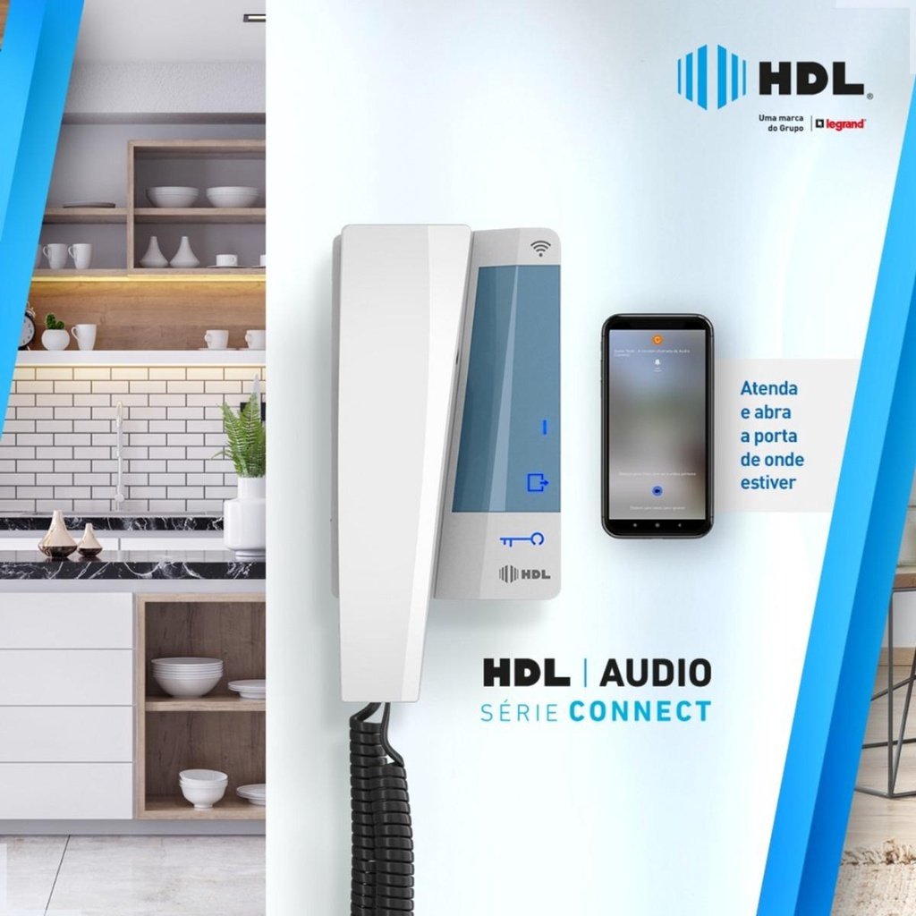 Interfone Audio Connect Wifi Aplicativo 2b - Hdl - 5