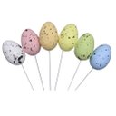 Ver imagem 3 de Enfeite Decorativo Ovo de Páscoa 30 Unidades com Haste