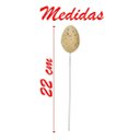 Ver imagem 2 de Enfeite Decorativo Ovo de Páscoa 30 Unidades com Haste