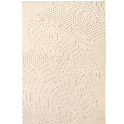 Tapete 200x300 Movimentos Curvas Snow Tapete São Carlos