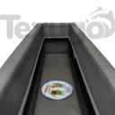 Ver imagem 5 de Vaso Floreira Jardineira Flat Polietileno 57x15x15cm Japi - Preto Ardósia