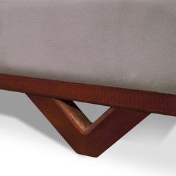 Sofá Cama Estoril 1,90m Suede Velut - King House - 6
