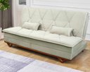 Ver imagem 1 de Sofá Cama Estoril 1,90m Suede Velut - King House