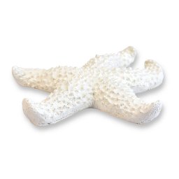 Estrela Decorativa de Mesa Branca em Resina 16 Cm - 2