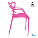 Ver imagem 3 de Cadeira Allegra Rosa - Kit com 4