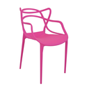 Ver imagem 2 de Cadeira Allegra Rosa - Kit com 4