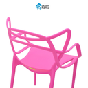 Ver imagem 5 de Cadeira Allegra Rosa - Kit com 4