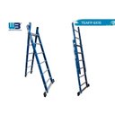 Ver imagem 5 de Escada em Fibra Tesoura Extensível 6x10 Degraus 1,90x3,20m Premium Wbertolo