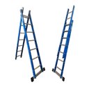 Ver imagem 1 de Escada em Fibra Tesoura Extensível 7x12 Degraus 2,20x3,80m Premium WBertolo
