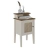 Mesa de Apoio Charlotte Pinho/Off White Artely - 1