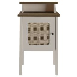 Mesa de Apoio Charlotte Pinho/Off White Artely - 5