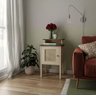 Mesa de Apoio Charlotte Pinho/Off White Artely - 2
