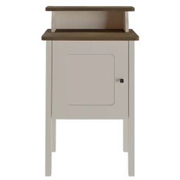 Mesa de Apoio Charlotte Pinho/Off White Artely - 6