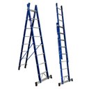 Ver imagem 1 de Escada em Fibra Tesoura Extensível 8x14 Degraus 2,50x4,40m Premium WBertolo