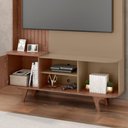 Ver imagem 3 de Home Estante Rack Corumbau para Tv até 55 Polegadas Fendi/freijo