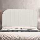 Ver imagem 2 de Cabeceira Cama Box Queen Estofada Orgânica 160cm Alice W01 Bouclê Cru - Lyam Decor