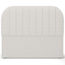 Ver imagem 3 de Cabeceira Cama Box Queen Estofada Orgânica 160cm Alice W01 Bouclê Cru - Lyam Decor