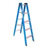 Escada em Fibra Tesoura Dupla 5 Degraus 1,50m Premium WBertolo - 1