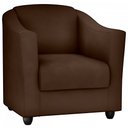 Ver imagem 2 de Poltrona Bia Veludo Marrom - Matrix