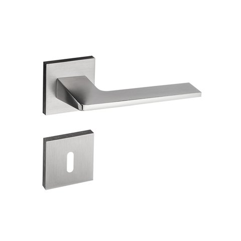 Fechadura Interna Pado Sara Roseta Quadrada Escovada 55mm Outlet