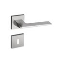 Ver imagem 1 de Fechadura Interna Pado Sara Roseta Quadrada Escovada 55mm Outlet