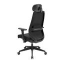 Ver imagem 3 de Cadeira Escritório Presidente Ergonômica NR17 Assento Regulável Signature Comfort Preto