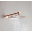 Ver imagem 2 de Kit Ducha Chuveiro Slim Inox 20x20 + Braço Rosa Gold E165 Luuk Young