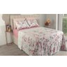 Jogo de Cama Duplo Casal 4 Peças 140 Fios 250x220cm Adele Realce Premium - Sultan - 1