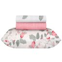 Ver imagem 6 de Jogo de Cama Duplo Casal 4 Peças 140 Fios 250x220cm Adele Realce Premium - Sultan