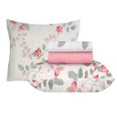 Ver imagem 5 de Jogo de Cama Duplo Casal 4 Peças 140 Fios 250x220cm Adele Realce Premium - Sultan